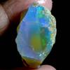 Dazzlegems 59.95 Cts AAA 100% Natural Rainbow Welo Fire Ethiopian Opal Rough Loose Gemstones-BC18 view 1