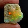 Dazzlegems 28.35 Cts AAA 100% Natural Rainbow Welo Fire Ethiopian Opal Rough Loose Gemstones-BC29 view 1
