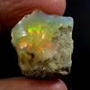 Dazzlegems 28.35 Cts AAA 100% Natural Rainbow Welo Fire Ethiopian Opal Rough Loose Gemstones-BC29 view 2