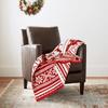 FBTS Prime Throw Blanket 50x60 Inch Red Bear Christmas Blanket Throws for Couch Soft view 1