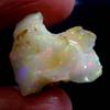 Dazzlegems 23.95 Cts AAA 100% Natural Rainbow Welo Fire Ethiopian Opal Rough Loose Gemstones-BC35 view 2