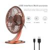 JONJUMP USB Desk Fan Powerful Ventilador Table Fan with Wind 3 Speed Ari Cooler Fan 360 Adjustable Angle for Office Household view 3