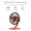 JONJUMP USB Desk Fan Powerful Ventilador Table Fan with Wind 3 Speed Ari Cooler Fan 360 Adjustable Angle for Office Household view 4