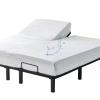 28-30" Split Top Cal King Mattress Protector for Adjustable Bed with Upper Flex Head Waterproof Ultra Soft Fitted Mattress Cover view 1