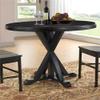 BOWERY HILL Dining Table in Antique Black, 30" H x 48" W x 48" D view 1