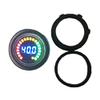 Taidacent Diameter 30mm Round Volte Meter Lithium Batteries DC Power Supply Tester Lead Acid Li Battery Waterproof Voltage Gauge (16V 4 String Li Battery Red Display) view 1