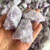Gemstone Natural raw Mineral Stone Material Purple kunzite Quartz Rough for feng Shui 200g view 2