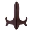 BESPORTBLE Wooden Easel Plate Stand 16 Inch Chinese Display Stand Puer Tea Shelf Bracket Natural Wood Folding Tray for Wedding Tabletop Desk Display Decor view 1