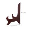 BESPORTBLE Wooden Easel Plate Stand 16 Inch Chinese Display Stand Puer Tea Shelf Bracket Natural Wood Folding Tray for Wedding Tabletop Desk Display Decor view 4