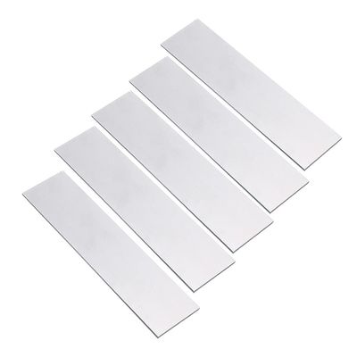 GOONSDS Aluminum Plate 6061Aluminum is Great for Welding and Forming. It Has Good All Purpose Strength Length: 500mm/19.68inch 5pcs,Silver,30mmx500mmx5mm