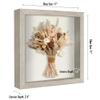 Americanflat 11x11 Shadow Box Frame - Engineered Wood - Driftwood view 2