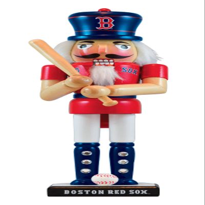 MasterPieces Game Day - MLB Boston Red Sox - Team Painted Wood Nutcracker
