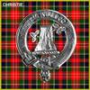 Christie 5 oz Round Clan Crest Scottish Badge Flask view 2