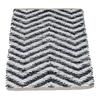 A&B Home Cotton/Denim Carpet with Shuttle Weave Durrie with Hamming - 24" x 36" - Chevron Pattern - Multi view 3