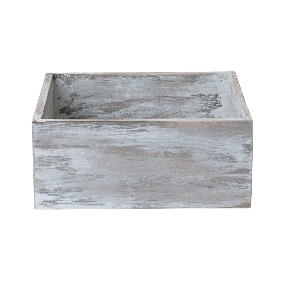 Bon Chef BB100-RUSTIC Rustic Wood 12 x 12 x 5-1/2" Buffet Box