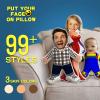 Custom Face Pillow Personalized Pillow with Picture Duplex Printing Body Optional, Cute Throw Pillow for Sofa Bed Car Decor Funny Gift for Mom Dad Friend Couple for Birthday Anniversary Graduation view 2
