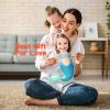 Custom Face Pillow Personalized Pillow with Picture Duplex Printing Body Optional, Cute Throw Pillow for Sofa Bed Car Decor Funny Gift for Mom Dad Friend Couple for Birthday Anniversary Graduation view 3