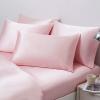 Ersmak Satin Pillowcase Standard Set of 2, Ultra Soft & Silky Satin Pillow Cases for Hair and Skin, Wrinkle Fade Resistant Pillow Covers with Envelope Closure (Blush Pink) view 2
