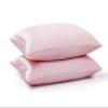 Ersmak Satin Pillowcase Standard Set of 2, Ultra Soft & Silky Satin Pillow Cases for Hair and Skin, Wrinkle Fade Resistant Pillow Covers with Envelope Closure (Blush Pink) view 3