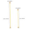 ARTIBETTER 4pcs Bamboo Tapestry Poles Diy Tapestry Hanging Sticks for Flags Banners Crafts Smooth Surface No Burrs Secure Design for Wall Decoration view 2