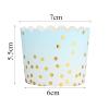 50 Pcs Colorful Greaseproof Paper Baking Cups Large 5 Oz Cupcake Paper Liners Disposable Muffin Cases Cupcake Holders Containers for Wedding Party Festival Graduation Party view 2