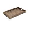 1 Piece Retro Wooden Pallet Rectangular Storage Trays Hotel Dessert Dinner Tea Food Tableware Serving Tray Home Kitchen Tool (M) view 1