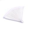 DUO ER White Spanish Dance Performance Wooden Fans Old-Fashioned Wedding Clothing Accessories Folding Fan for Hand-Painted (Fan Size : 9 inches) view 3