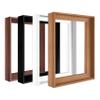 Texas Art Canvas Floater Frame for 1to 1.25Deep Gallery-Wrapped Canvas, Floating Picture Frame for Oil Paintings, Prints and Wall Art, PS Wood-Look Frames with Hanging Kit 16x30 inch Light Oak view 3