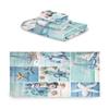 ALAZA Starfish Seashell Lighthouse Anchor Soft 3 Piece Bath Towels Set for Bathroom Spa Hotel, 1 Bath Towel+ 1 Hand Towel+ 1 Washcloth view 2