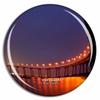 Coronado Bridge California USA Fridge Magnet Travel Gift Souvenir Collection 3D Crystal Glass view 1