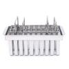 20PCS Stainless Steel Frozen Ice Cream Molds Ice Cream Pop Maker Freezer Tray,Commercial Ice Cream Stick Holder 0.8mm Silver view 3