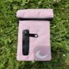 Brando Moon Small Pink Pocket Pouch - Heavy Duty Multi-Purpose Tool Purse Sized Pouch Bag for Makeup Tools view 1