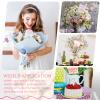 Sunnyray 30 Pieces Metal Wire Floral Picks Wire Place Card Holder Stand 13 Inch Table Name Number Picture Clips Menu Note Memo Holder for Wedding Birthday Party view 3