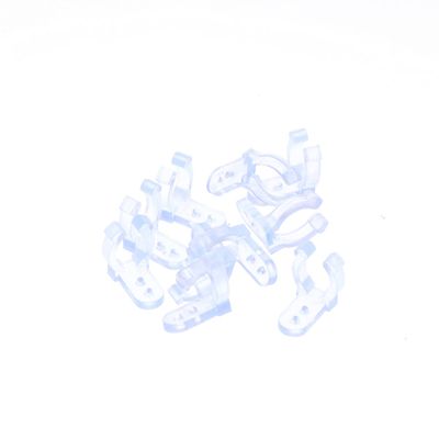 Uonlytech 40pcs Pvc Led Rope Light Clips Mounting Holders for Outdoor and Indoor Use for Cables Wires and Electrical Cord Organization