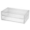 Acrylic Storage Large Case 2 Drawers view 1