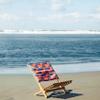 DUCKCOVERS Bamboo Beach Chair, Pool Party Flamingo view 4