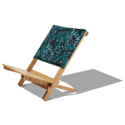 DUCKCOVERS Bamboo Beach Chair, Olympic Forest