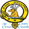 Fraser 5 oz Round Clan Crest Scottish Badge Flask view 3