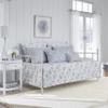 Laura Ashley Home - Daybed Set, Floral Bedding with Matching Shams & Pillow Cover, Home Decor for All Seasons (Walled Garden Blue, Daybed) view 2