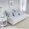 Laura Ashley Home - Daybed Set, Floral Bedding with Matching Shams & Pillow Cover, Home Decor for All Seasons (Walled Garden Blue, Daybed) view 3