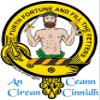 Murray (Savage) 5 oz Round Clan Crest Scottish Badge Flask view 3