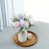 2 Pack Peonies Artificial Flowers, Lavender Silk Peonies for Home Decoration and Wedding Bride Bouquet, Fake Peony Flowers Bulk as Crafts DIY Fake Plants Without Vase view 3