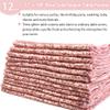 12 Packs Sequin Table Runner Rose Gold 12 X 108 Inch Glitter Dining Table Runner for Birthday Wedding Engagement Bridal Baby Shower Bachelorette Holiday Celebration Party Supplies Decorations view 2