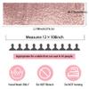 12 Packs Sequin Table Runner Rose Gold 12 X 108 Inch Glitter Dining Table Runner for Birthday Wedding Engagement Bridal Baby Shower Bachelorette Holiday Celebration Party Supplies Decorations view 3