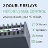 Zooz Z-Wave Long Range Relay ZEN17 800LR for Awnings, Garage Doors, Sprinklers, and More | 2 x NO-C-NC Relays (20A, 10A) | Hub Required (Compatible with Z-Box, Home Assistant, and Hubitat) view 2