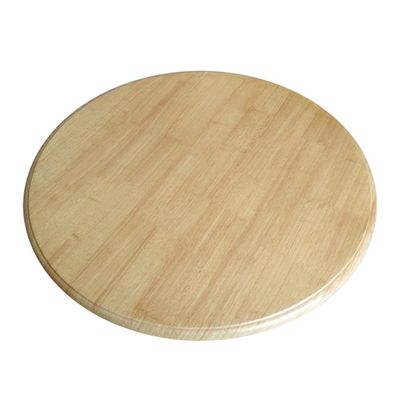 LKP Wood Lazy Susan 24-35 Inch Round Rotating Turntable Kitchen Dining Table Swivel Tray Tabletop Wooden Serving Plate Rotatable Display Serving Tray