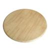 LKP Wood Lazy Susan 24-35 Inch Round Rotating Turntable Kitchen Dining Table Swivel Tray Tabletop Wooden Serving Plate Rotatable Display Serving Tray view 1