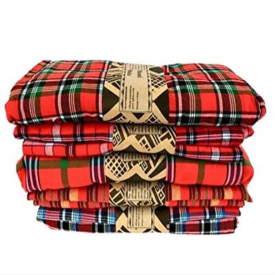 1 African Maasai Shuka/Maasai Fabrics/Kenyan Kikoy/Maasai Throw Blanket/ Masai Travel Blanket/kikoi/ Sarong/ Couch,Sofa, Picnic, Beach Throw Blanket, Shawl