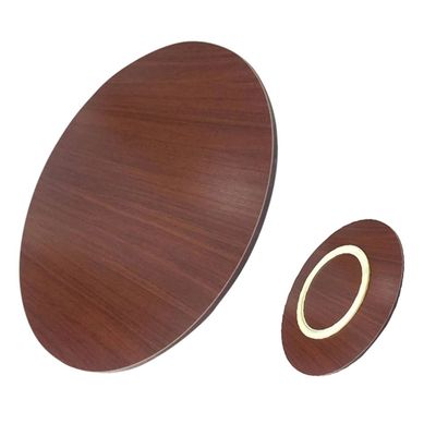LKP Wood Rotating Turntable Dining Table Lazy Susan Serving Tray Round Revolving Serving Plate Kitchen Wooden Rotating Tray 20inch-35inch