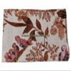 Kantha Indian Throw Handmade King Blanket Size Unique Art Boho Blanket Pure Printed Cotton Owl New Quilt (Brown, 108x108 Inches) view 2